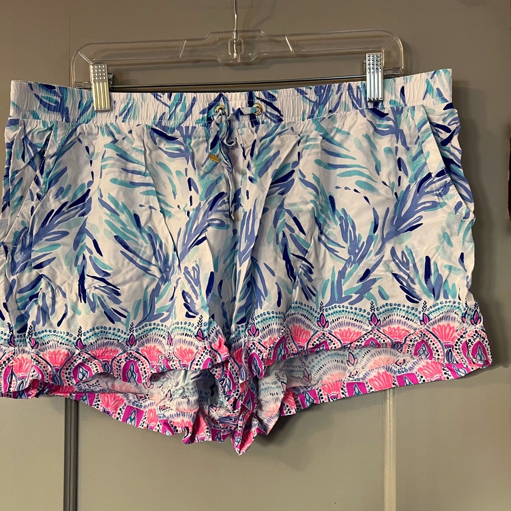 Lilly Pulitzer Elastic Drawstring Shirt